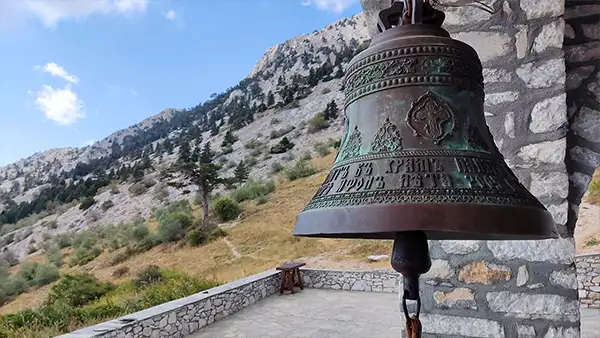 Келья Панагия на высоте 1500 метров